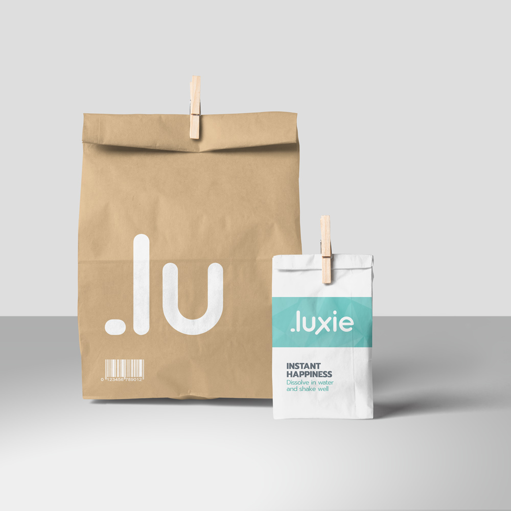 paper bag with logo